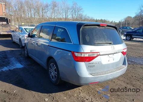 2012 Honda Odyssey Ex z USA, uszkodzony, nr VIN 5FNRL5H42CB108158